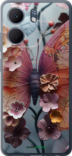 Силиконовый чехол Fairy Butterfly для Oppo A5X 4G/5G - 6048u-4090 изображение 