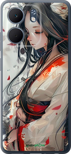 Силиконовый чехол Кицуне для Oppo A5X 4G/5G - 6073u-4090 изображение 