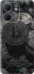 Силиконовый чехол Black Bitcoin для Oppo A5X 4G/5G - 6090u-4090 изображение 