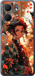 Силиконовый чехол Tanjiro для Oppo A5X 4G/5G - 6130u-4090 изображение 