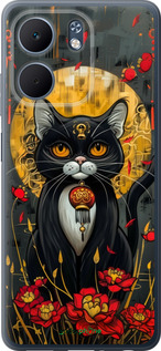 Силиконовый чехол China Cat для Oppo A5X 4G/5G - 6134u-4090 изображение 