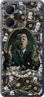 Силиконовый чехол Волк с валл стрит для Oppo A5X 4G/5G - 6287u-4090 изображение 