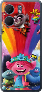 Силиконовый чехол Троли для Oppo A5X 4G/5G - 6343u-4090 изображение 