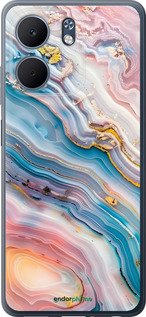 Силиконовый чехол Мрамор красивый для Oppo A5X 4G/5G - 6376u-4090 изображение 