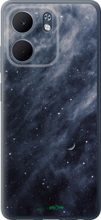 Силіконовий чехол Сині хмари, Синій місяць для Oppo A5X 4G/5G - 6398u-4090 изображение 