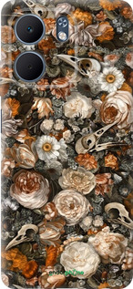 Силиконовый чехол В стиле барокко-мрачный для Oppo A5X 4G/5G - 6404u-4090 изображение 