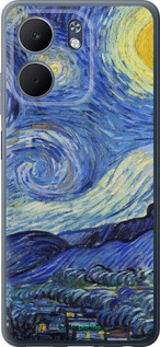 Силиконовый чехол «Звездная ночь» Винсента Ван Гога для Oppo A5X 4G/5G - 6433u-4090 изображение 