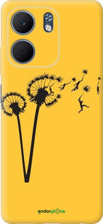 Силиконовый чехол Минимализм одуванчики для Oppo A5X 4G/5G - 6449u-4090 изображение 
