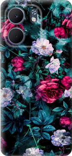 Силиконовый чехол Сад и розы для Oppo A5X 4G/5G - 6483u-4090 изображение 