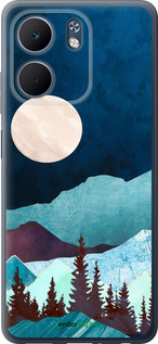 Силіконовий чехол Гірська ідилія нічний краєвид для Oppo A5X 4G/5G - 6488u-4090 изображение 