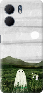 Силиконовый чехол Привидение для Oppo A5X 4G/5G - 6492u-4090 изображение 