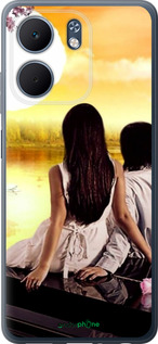 Силиконовый чехол Sunset для Oppo A5X 4G/5G - 6607u-4090 изображение 