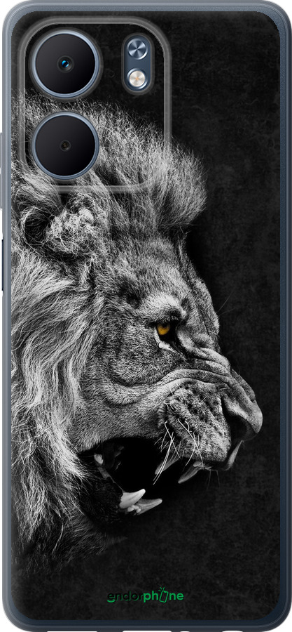Силиконовый чехол Лев для Oppo A5X 4G/5G - 1080u-4090 изображение 