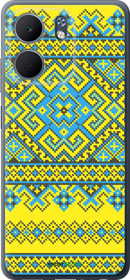 Силиконовый чехол Вышиванка 41 для Oppo A5X 4G/5G - 1175u-4090 изображение 