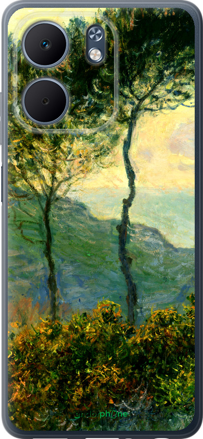 Силиконовый чехол Клод Моне для Oppo A5X 4G/5G - 1193u-4090 изображение 