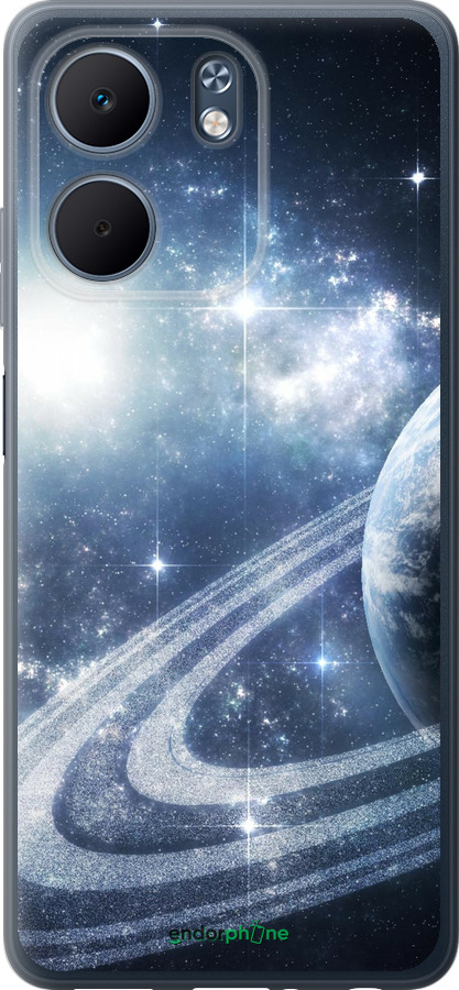 Силиконовый чехол Кольца Сатурна для Oppo A5X 4G/5G - 173u-4090 изображение 