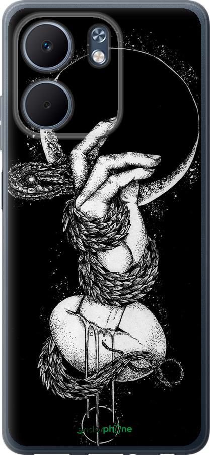 Силіконовий чехол Змія в руці для Oppo A5X 4G/5G - 4149u-4090 изображение 