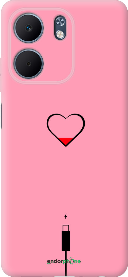 Силиконовый чехол Подзарядка сердца1 для Oppo A5X 4G/5G - 4275u-4090 изображение 