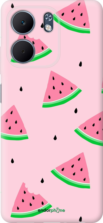 Силиконовый чехол Розовый арбуз для Oppo A5X 4G/5G - 4314u-4090 изображение 