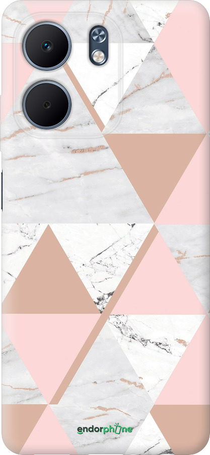 Силиконовый чехол Мраморная симметрия для Oppo A5X 4G/5G - 4344u-4090 изображение 