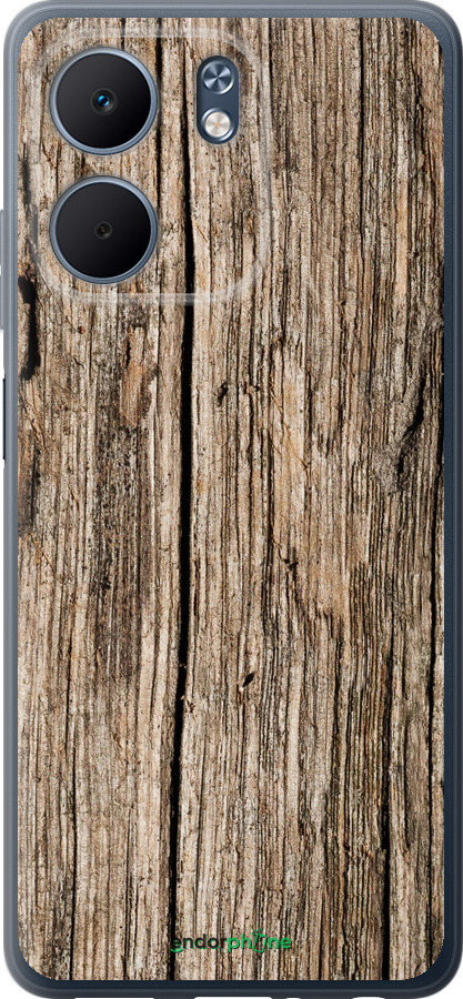 Силиконовый чехол Текстура дерева для Oppo A5X 4G/5G - 4476u-4090 изображение 