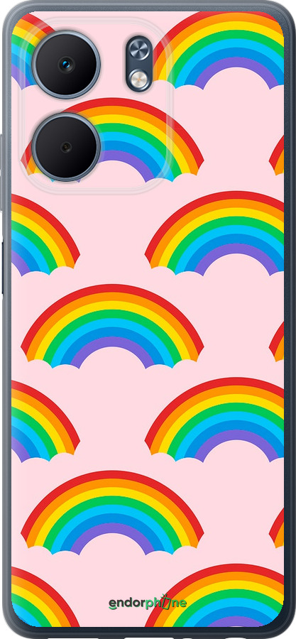 Силиконовый чехол Rainbows для Oppo A5X 4G/5G - 4478u-4090 изображение 