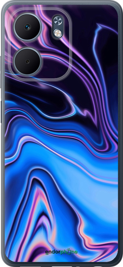 Силиконовый чехол Узор воды для Oppo A5X 4G/5G - 4491u-4090 изображение 