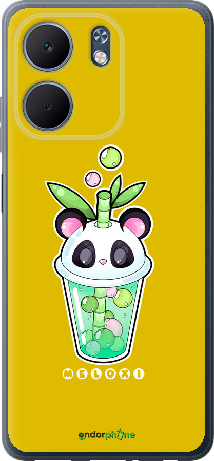 Силиконовый чехол Панда 1 для Oppo A5X 4G/5G - 4558u-4090 изображение 