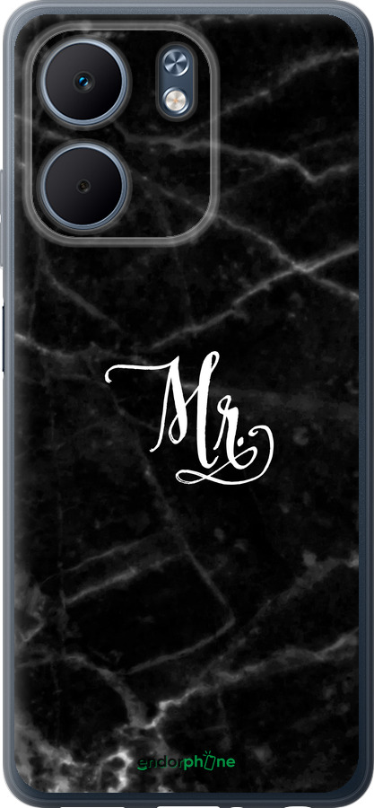 Силиконовый чехол Мрамор1 для Oppo A5X 4G/5G - 4582u-4090 изображение 