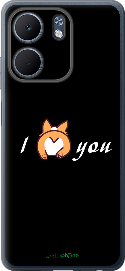 Силиконовый чехол Люблю для Oppo A5X 4G/5G - 4586u-4090 изображение 