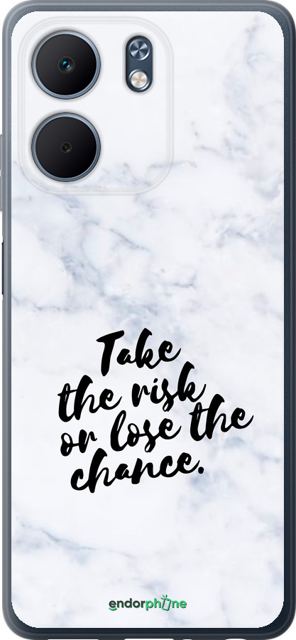 Силиконовый чехол Рискнуть или потерять шанс для Oppo A5X 4G/5G - 4866u-4090 изображение 