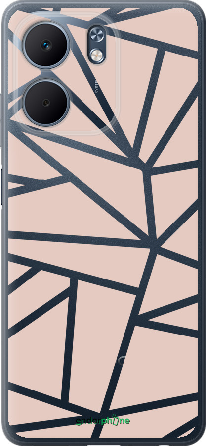 Силиконовый чехол Абстракция 2 для Oppo A5X 4G/5G - 4872u-4090 изображение 