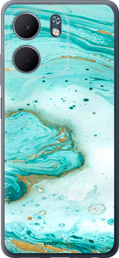 Силиконовый чехол Мраморный для Oppo A5X 4G/5G - 4895u-4090 изображение 