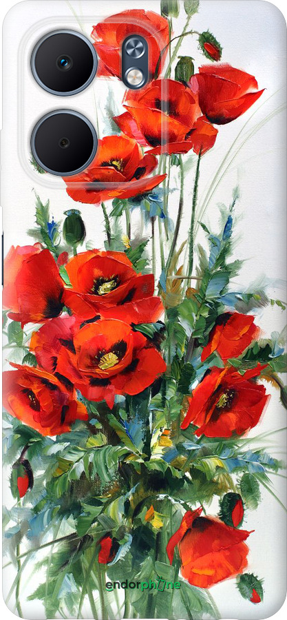 Силиконовый чехол Маки для Oppo A5X 4G/5G - 523u-4090 изображение 