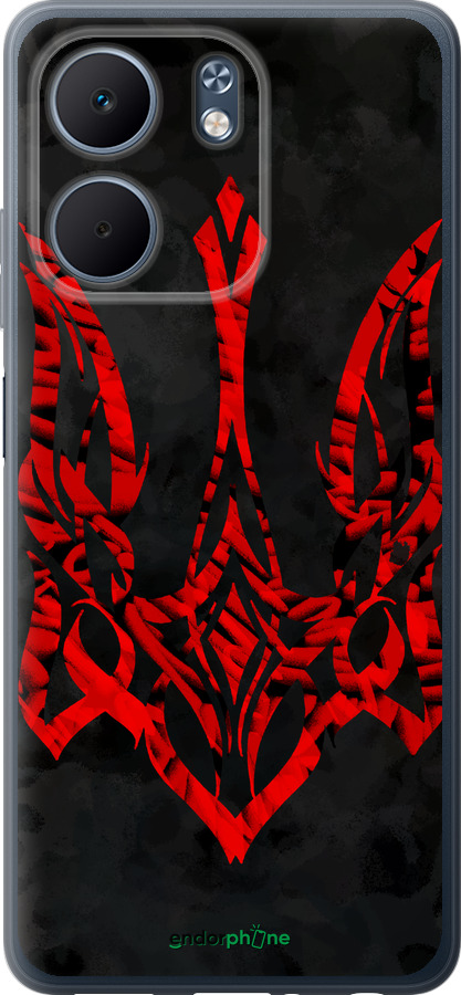 Силиконовый чехол Герб Украины v4 для Oppo A5X 4G/5G - 5319u-4090 изображение 