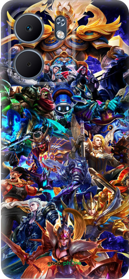 Силиконовый чехол № 5375 для Oppo A5X 4G/5G - 5375u-4090 изображение 