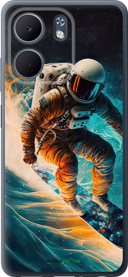 Силиконовый чехол Сноубордист для Oppo A5X 4G/5G - 5604u-4090 изображение 