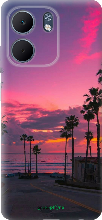 Силиконовый чехол Пальмы для Oppo A5X 4G/5G - 5873u-4090 изображение 