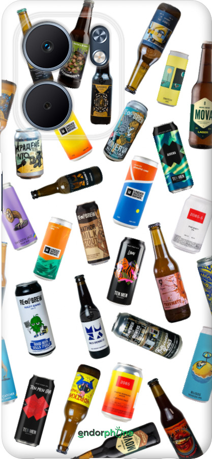 Силіконовий чехол Броварні UA для Oppo A5X 4G/5G - 5877u-4090 изображение 