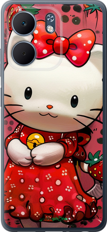 Силіконовий чехол hello kitty1 для Oppo A5X 4G/5G - 6036u-4090 изображение 