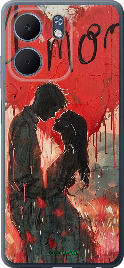 Силиконовый чехол Amore для Oppo A5X 4G/5G - 6047u-4090 изображение 