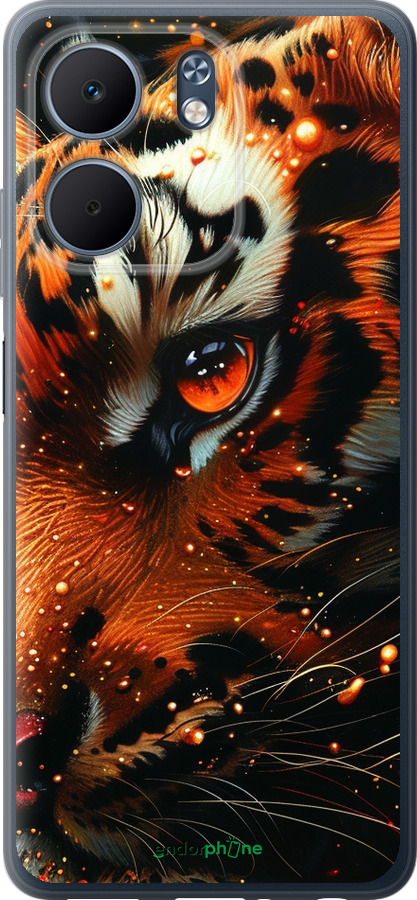 Силиконовый чехол Tiger для Oppo A5X 4G/5G - 6053u-4090 изображение 