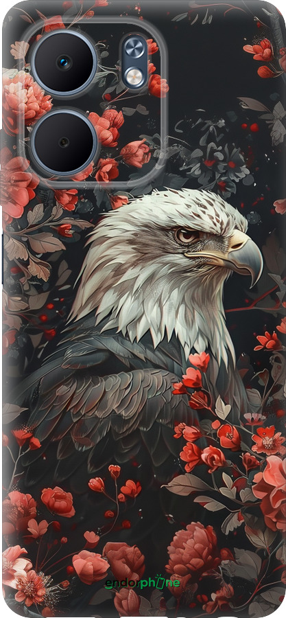 Силиконовый чехол Цветочный страж для Oppo A5X 4G/5G - 6102u-4090 изображение 