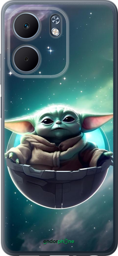 Силиконовый чехол Малышь йода для Oppo A5X 4G/5G - 6294u-4090 изображение 