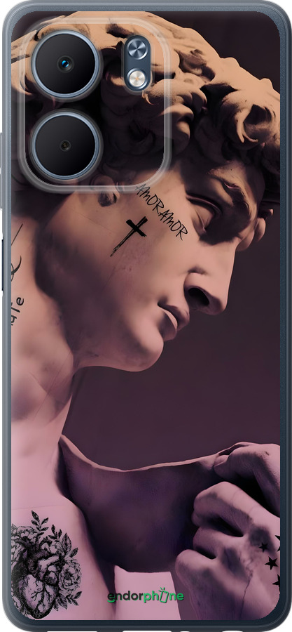 Силиконовый чехол Давид для Oppo A5X 4G/5G - 6302u-4090 изображение 