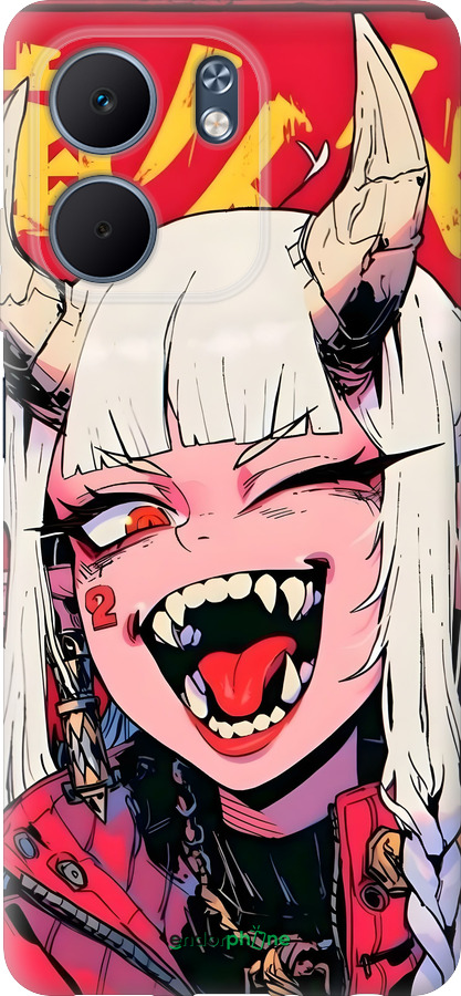 Силиконовый чехол Аниме демон для Oppo A5X 4G/5G - 6308u-4090 изображение 