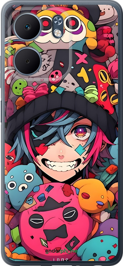 Силиконовый чехол Аниме парень для Oppo A5X 4G/5G - 6317u-4090 изображение 