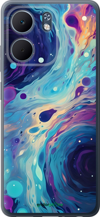 Силиконовый чехол Арт акварель для Oppo A5X 4G/5G - 6329u-4090 изображение 