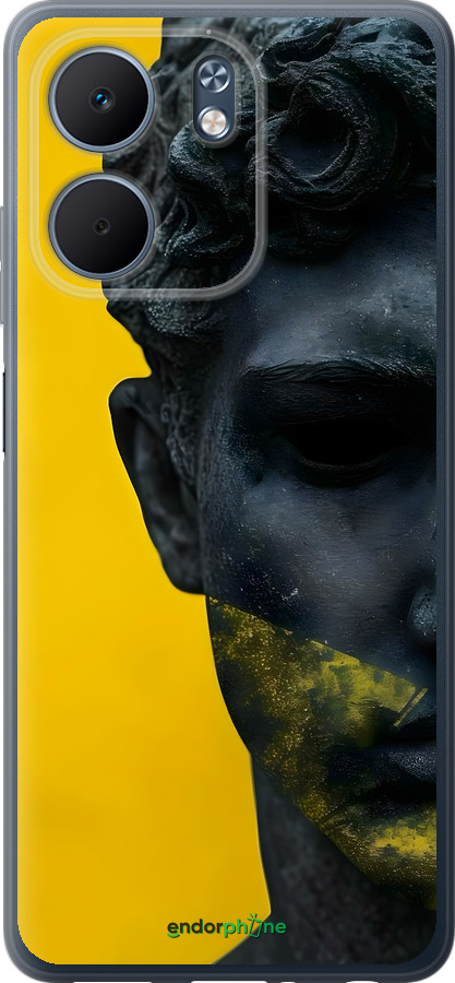 Силиконовый чехол Статуя арт для Oppo A5X 4G/5G - 6330u-4090 изображение 