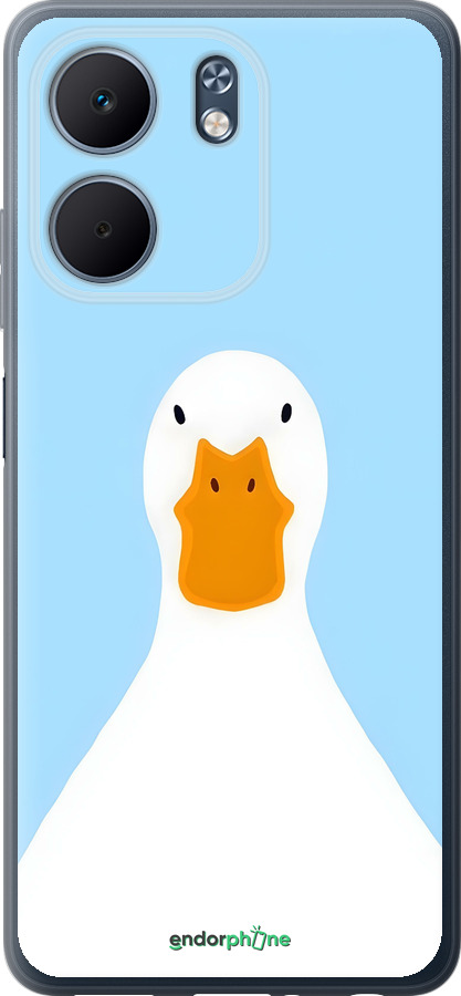 Силиконовый чехол Гусь для Oppo A5X 4G/5G - 6350u-4090 изображение 